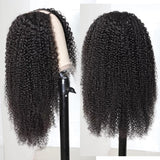 Peruvian Afro Kinky Curly U Part Wig Remy Human Hair Kinky Curly Wig 10-26 Long Inch 150%180% 4b 4c Modern Show - Divine Diva Beauty