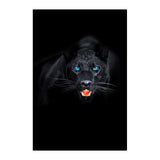 Black Leopard Picture Print Animal Canvas Painting Panther Wall Art Posters - Divine Diva Beauty