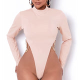 Chain Patched Bodysuit - Divine Diva Beauty