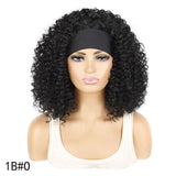 Short Bob Curly Headband Wigs  Curly Head Band Wig Synthetic Deep Wave Wigs - Divine Diva Beauty