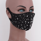 diamond rhinestone washable mask - Divine Diva Beauty