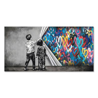 Child Graffiti Abstract Wall Art Decoration Picture Canvas Painting on The Wall Modern Fashion Poster for Living Room Paintings - Divine Diva Beauty