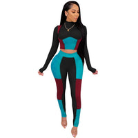 Two Piece Set Color Slim Set - Divine Diva Beauty