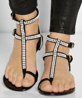 Flat diamond sandal  11+ - Divine Diva Beauty