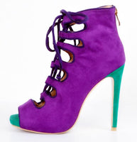Peep Toe Thin Heels Sandal pump 11+ - Divine Diva Beauty