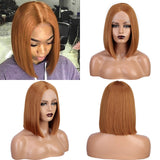 Short Lace Front Wigs Straight Synthetic 12 inch - Divine Diva Beauty