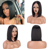 Short Lace Front Wigs Straight Synthetic 12 inch - Divine Diva Beauty