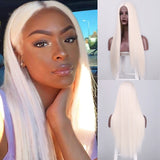 Long middle part Straight Synthetic Wig - Divine Diva Beauty