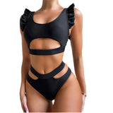 Sexy Bikini Sets Black Push Up Swimsuit Women Swimwear - Divine Diva Beauty