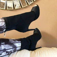 Ankle Stilettos boot Shoes 11+ - Divine Diva Beauty