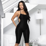 Sexy Halter Lace Up Backless Jumpsuits Women Skinny Shorts One Piece Rompers - Divine Diva Beauty