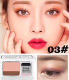Two-color small box of lazy eyeshadow make-up matte eyeshadow, easy to carry, eyeshadow palette, professional female cosmetics - Divine Diva Beauty