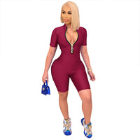 Jumpsuit Summer Rompers Shorts bodysuit - Divine Diva Beauty