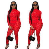 Fishnet Hollow Out Sexy Jumpsuit bodysuit Rompers See Through - Divine Diva Beauty