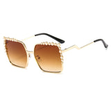 Oversized Square Sun Glasses - Divine Diva Beauty