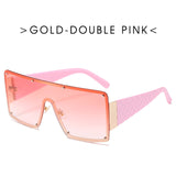 Oversized Square Sunglasses Women - Divine Diva Beauty