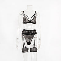 Erotic Bra + Thongs Garters Set Plus Size avail Lingerie - Divine Diva Beauty