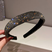 Full Rhinestone Headbands Silver Color Headband - Divine Diva Beauty