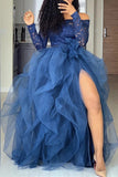 High W Puffy Plus Size Lady Tulle Skirt dress - Divine Diva Beauty