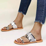 Flat Women Sandals Fashion Shoes - Divine Diva Beauty