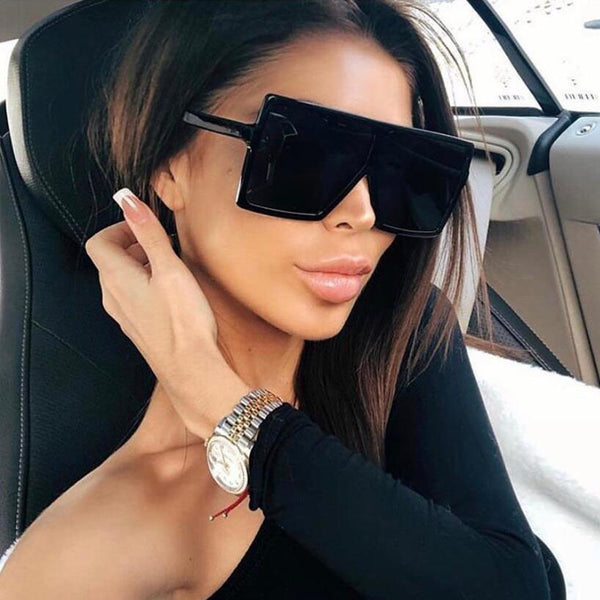 Square Sunglasses Women Oversized And Luxurious - Divine Diva Beauty